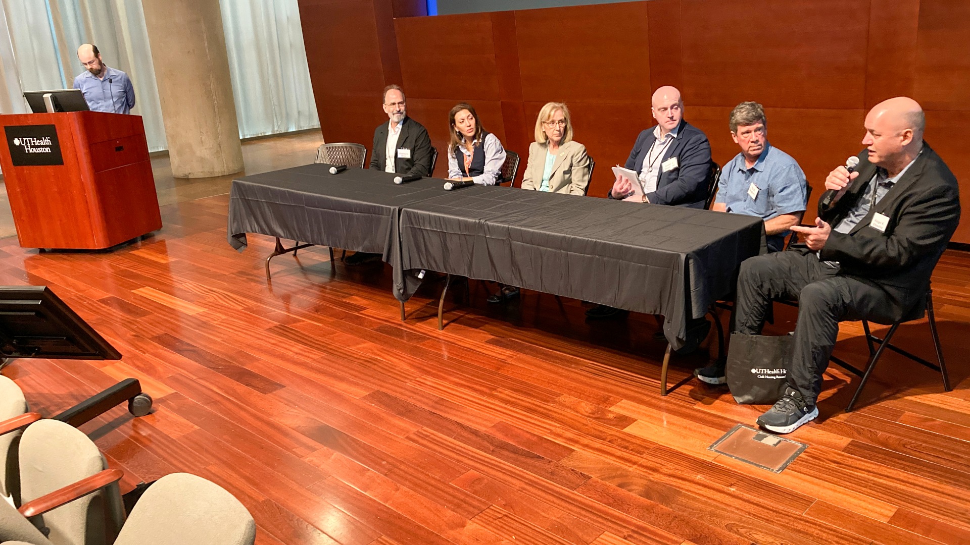 Retreat brings together experts from research, industry, and advocacy to share varied perspectives.